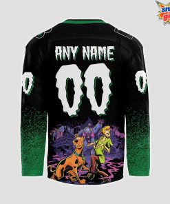 Binghamton Black Bears x ScooBy Doo Night 2025 Hockey Jersey 3