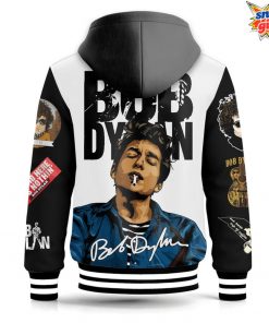 Bob Dylan Iconic Tribute Hooded Varsity Jacket 4