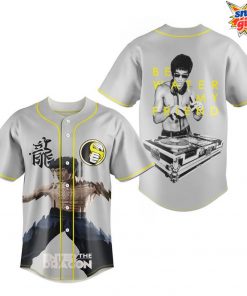Bruce Lee Enter the Dragon DJ Remix Baseball Jersey