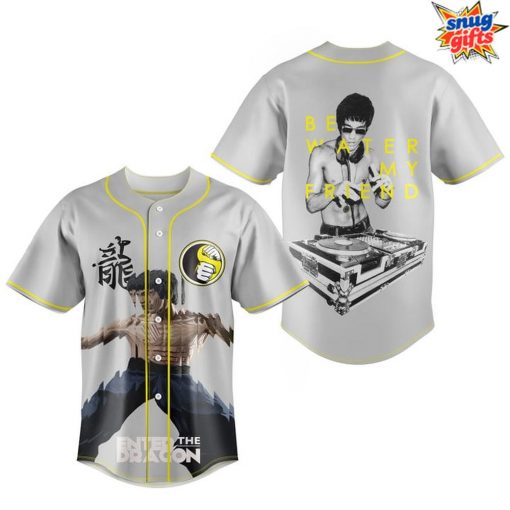Bruce Lee Enter the Dragon DJ Remix Baseball Jersey