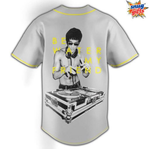 Bruce Lee Enter the Dragon DJ Remix Baseball Jersey