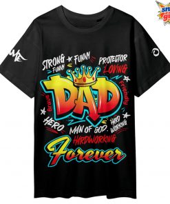 Chris Brown Graffiti King Dad Custom T Shirt 2