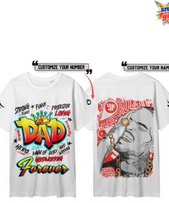 Chris Brown Graffiti King Dad Custom T-Shirt