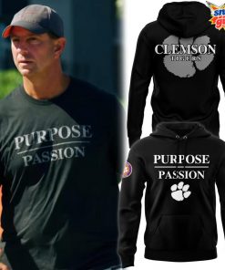 Dabo Swinney Clemson Tigers Football “PurposePassion” 2025 Hoodie