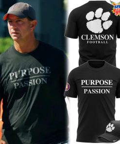 Dabo Swinney Clemson Tigers Football PurposePassion 2025 T-Shirt