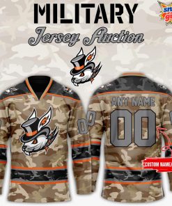 Danbury Hat Tricks Military Limited Edition Camo Hockey Jersey