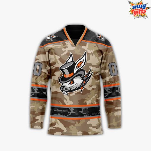 Danbury Hat Tricks Military Limited Edition Camo Hockey Jersey