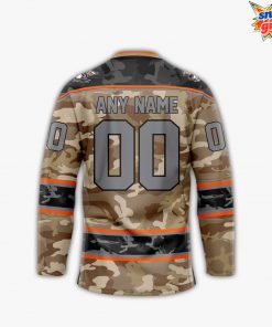 Danbury Hat Tricks Military Limited Edition Camo Hockey Jersey 3