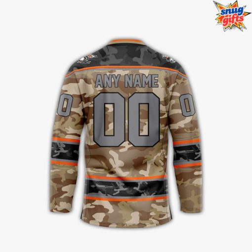 Danbury Hat Tricks Military Limited Edition Camo Hockey Jersey