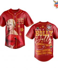 Dolly Parton Holly Dolly Christmas Limited Edition Baseball Jersey