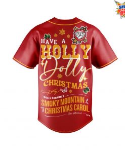 Dolly Parton Holly Dolly Christmas Limited Edition Baseball Jersey 4