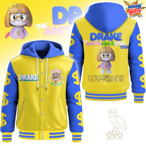 Drake x Anita Max Wynn Tour Limited Edition Hooded Baseball Jacket