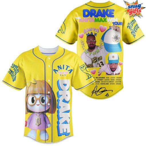 Drake x Anita Max Wynn Tour Limited Edition Jersey