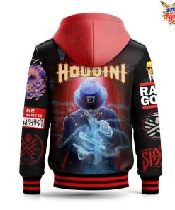 Eminem Houdini Rap God Hooded Varsity Jacket 4
