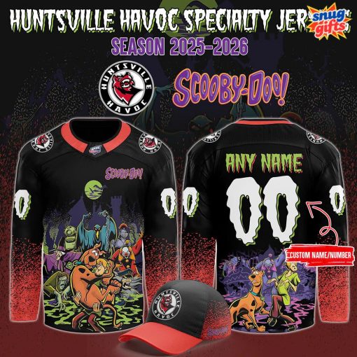 Huntsville Havoc x Scooby-Doo Night 2025 Hockey Jersey