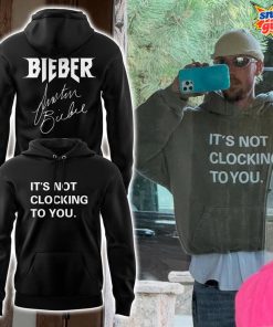 Justin Bieber “It’s Not Clocking To You” Limited Edition Hoodie
