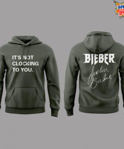 Justin Bieber It's Not Clocking To You Limited Edition Hoodie 4