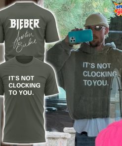 Justin Bieber “It’s Not Clocking To You” Limited Edition T-Shirt