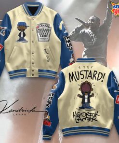Kendrick Lamar Mustard Limited Edition Varsity Jacket