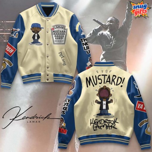 Kendrick Lamar Mustard Limited Edition Varsity Jacket
