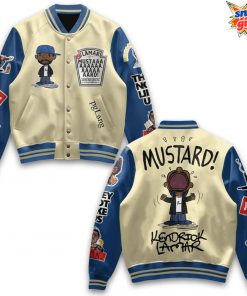 Kendrick Lamar Mustard Limited Edition Varsity Jacket