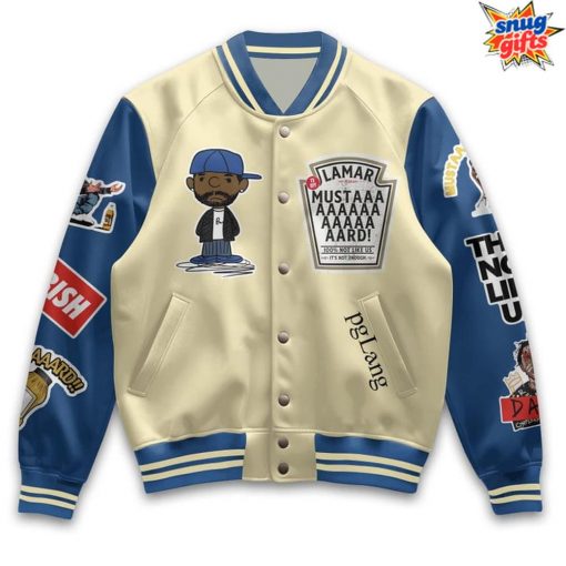 Kendrick Lamar Mustard Limited Edition Varsity Jacket