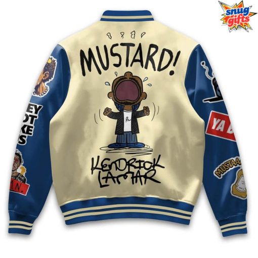 Kendrick Lamar Mustard Limited Edition Varsity Jacket