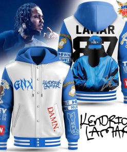 Kendrick Lamar West Coast Tribute Hooded Varsity Jacket