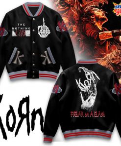 Korn Freak On a Leash The Nothing Edition Varsity Jacket
