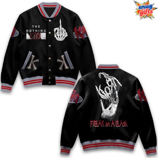 Korn Freak On a Leash The Nothing Edition Varsity Jacket