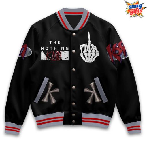Korn Freak On a Leash The Nothing Edition Varsity Jacket