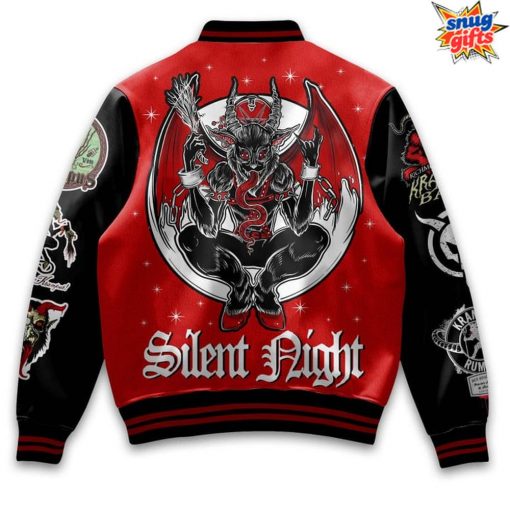 Krampus Silent Night Varsity Jacket