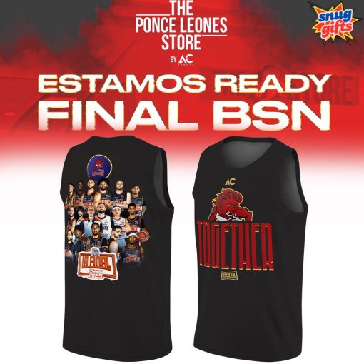 Leones de Ponce 2025 BSN Finals Together Basketball Jersey