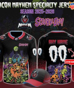 Macon Mayhem x Scooby-Doo Night 2025 Hockey Jersey