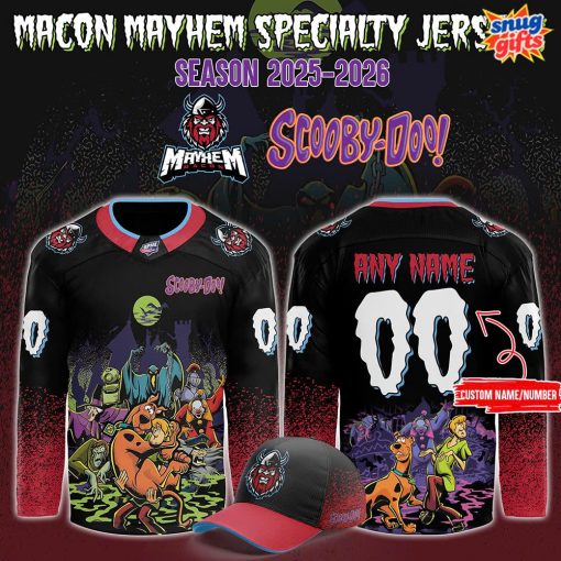 Macon Mayhem x Scooby-Doo Night 2025 Hockey Jersey