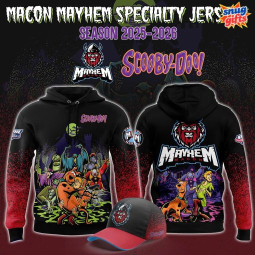 Macon Mayhem x Scooby-Doo Night 2025 Hoodie