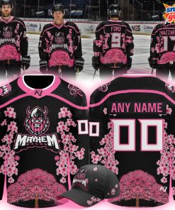 Mayhem x Cherry Blossom 2025 Limited Edition Hockey Jersey