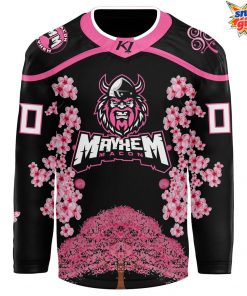 Mayhem x Cherry Blossom 2025 Limited Edition Hockey Jersey