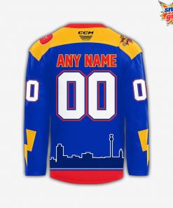 Moncton Wildcats Thunder Claw Limited Edition Hockey Jersey 3