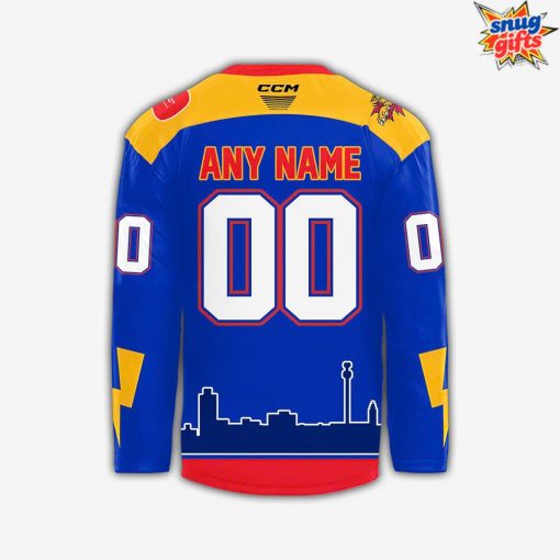 Moncton Wildcats Thunder Claw Limited Edition Hockey Jersey
