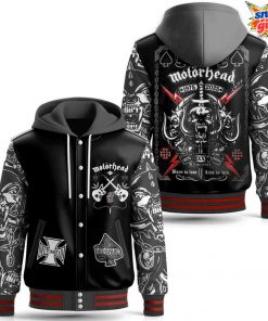 Motörhead 1975 – 2025 Anniversary Tribute Hooded Varsity Jacket