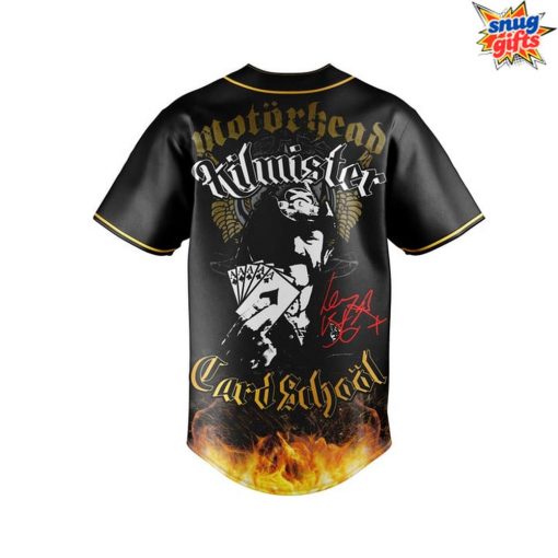 Motörhead Lemmy Kilmister Old School Baseball Jersey