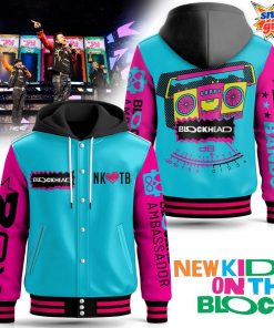 New Kids On The Block Blockhead Ambassador Hooded Varsity Jacket