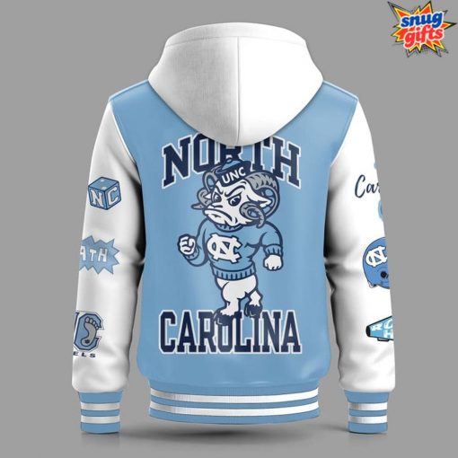 North Carolina Tar Heels Classic College Hooded Baseball Jacket