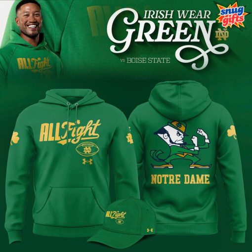 Notre Dame Fighting Irish Wear Green Hoodie
