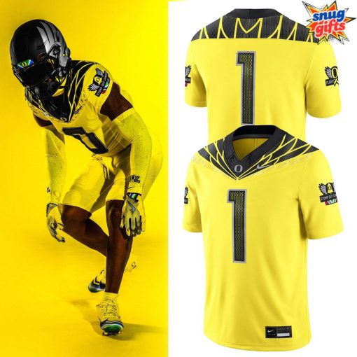 Oregon Ducks Stomp Out Cancer 2024 Football Jersey