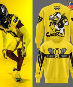 Oregon Ducks Stomp Out Cancer 2024 Sweatshirt