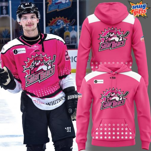 Orlando Solar Bears Power Pink Pride Hoodie