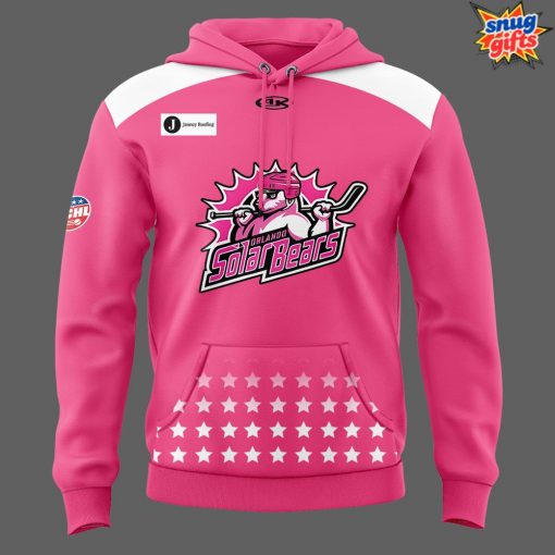 Orlando Solar Bears Power Pink Pride Hoodie