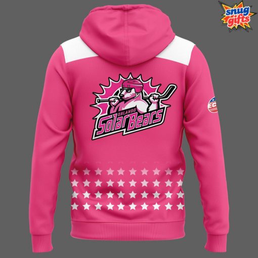Orlando Solar Bears Power Pink Pride Hoodie